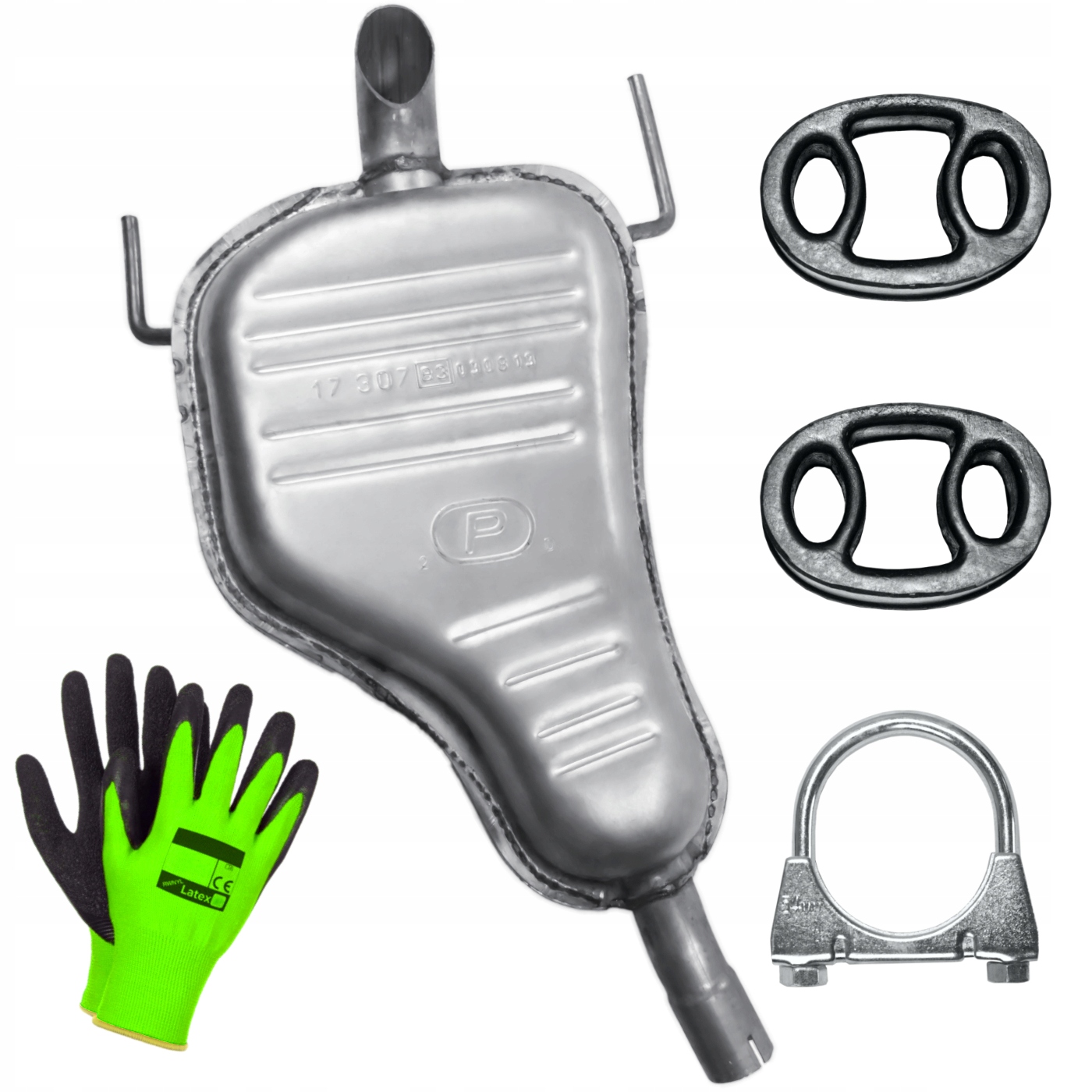 ADP-Y6K80M6H0J5J4F2 - Задний глушитель Opel Astra 3 III H 04-14 1.6 1.8