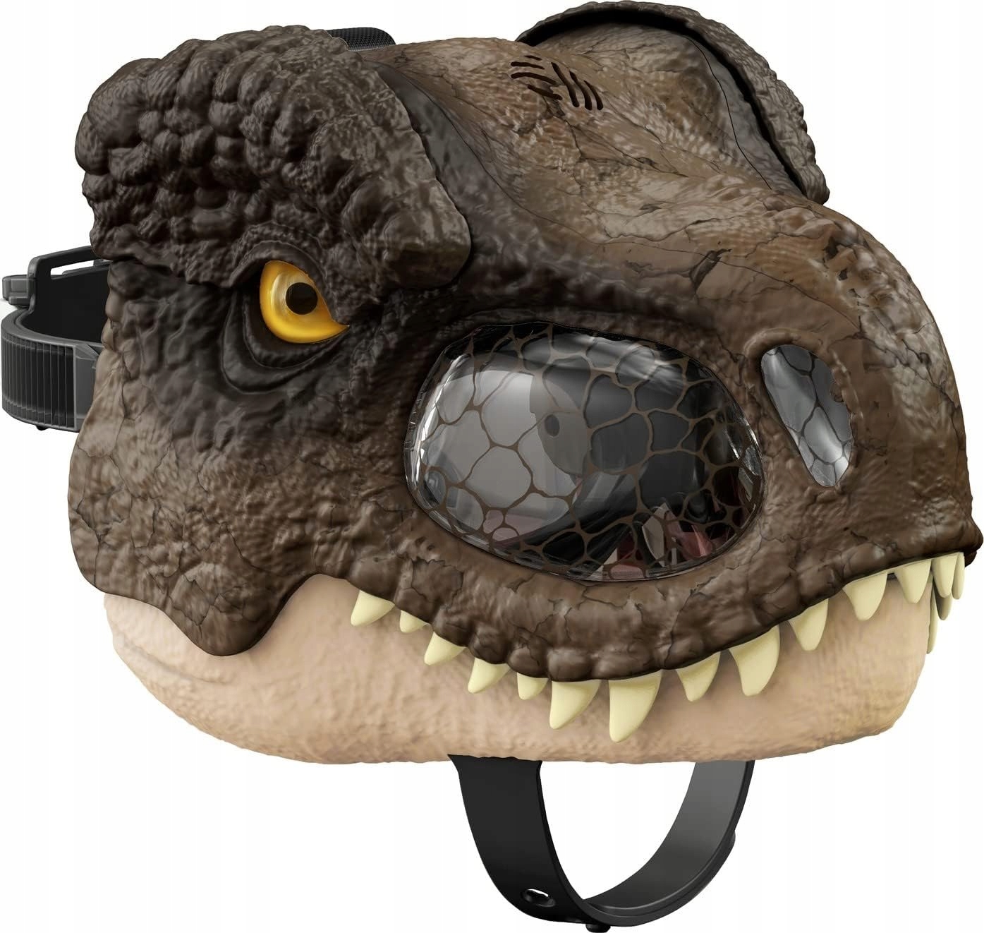 Jurassic World Maska Dinozaura T-rex Tyranozaur Interaktywna Dźwięk GWD71