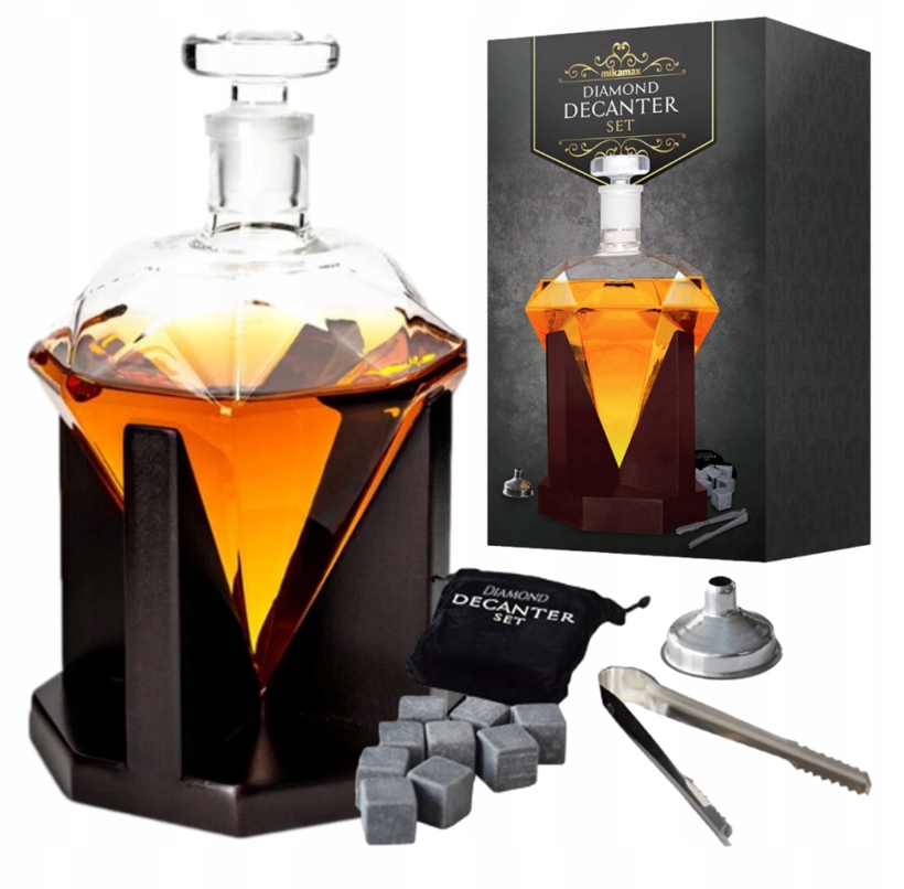

Zestaw do whisky Karafka Diament taty męża