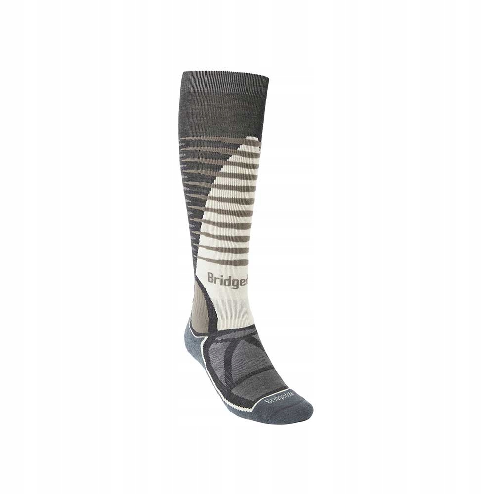 Skarpety narciarskie Bridgedale Ski Midweight Merino E graphite L 44-47