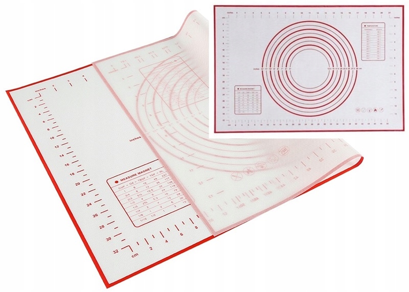 

Silikonowa Stolnica Mata Podkładka Podziałka 40x60