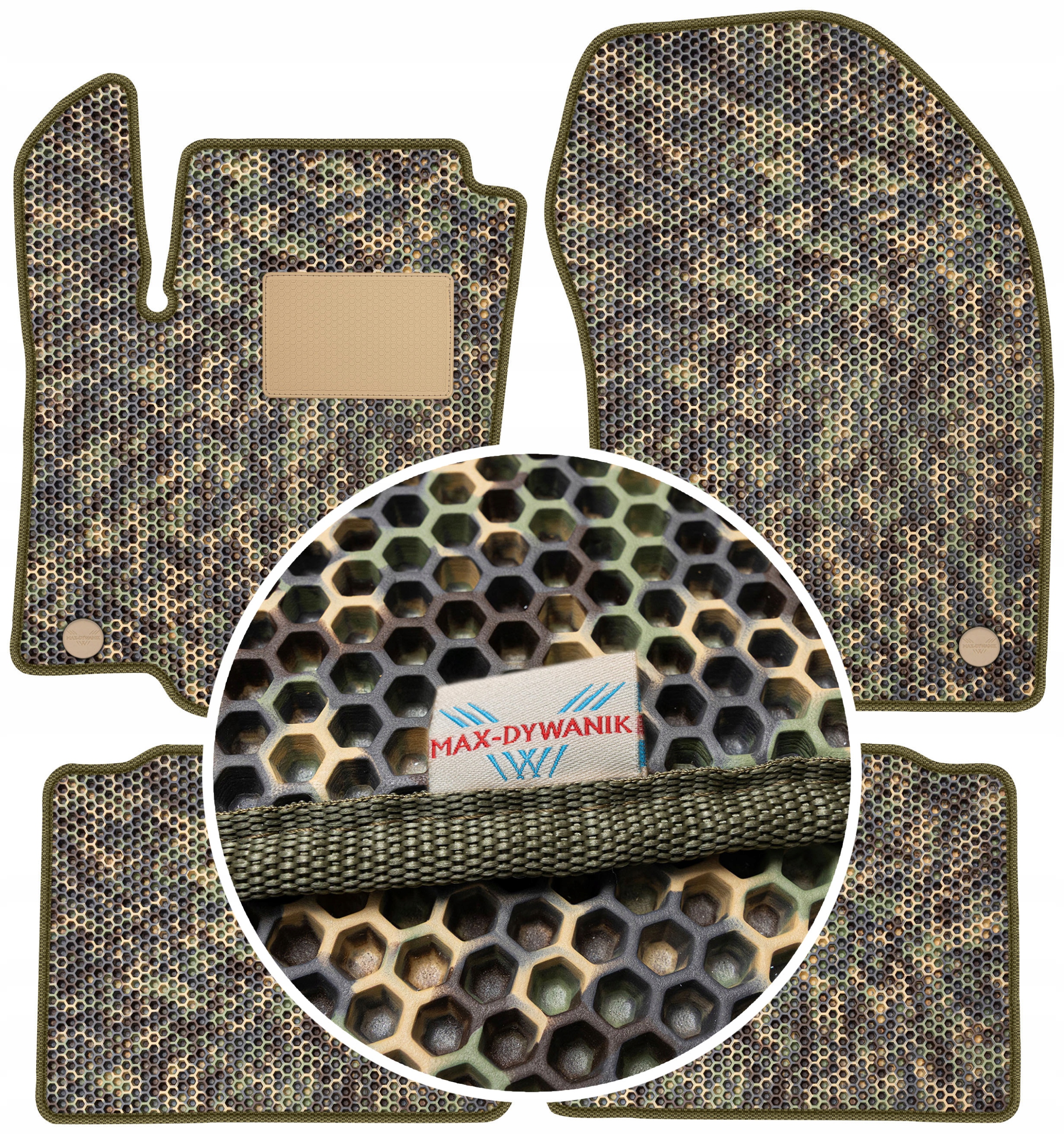 Suzuki SX4 S Cross 2013 Gumové rohože do auta Eva Moro