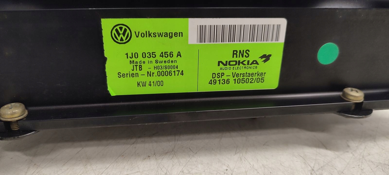 amplifier VW Passat B5 3BG 1,9 TDI