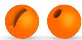Tungsten Slotted 4,0mm Fluo Orange