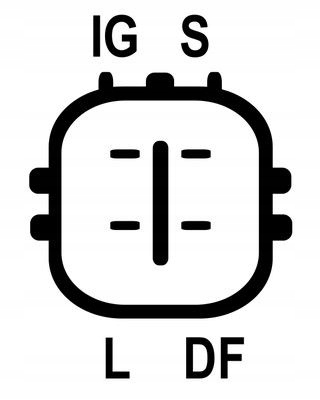 ALTERNATOR LRA03121 LUCAS Stan opakowania oryginalne