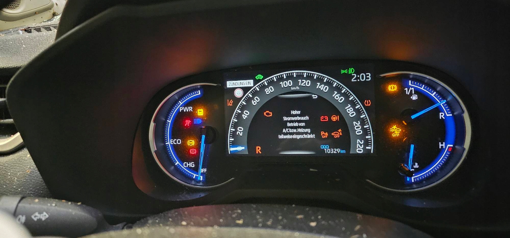 dials clock 83800-42Z41 2.5 TOYOTA RAV4 V