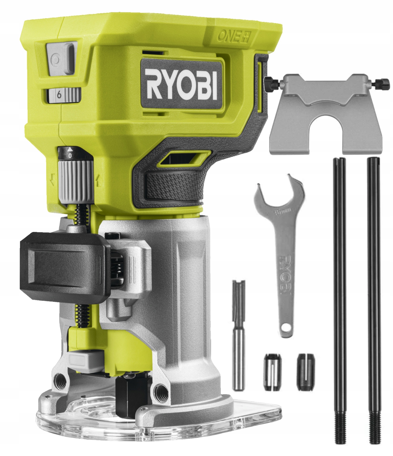 Horní frézka Ryobi RTR18-0 akumulátorová 30000 Rpm 38 mm