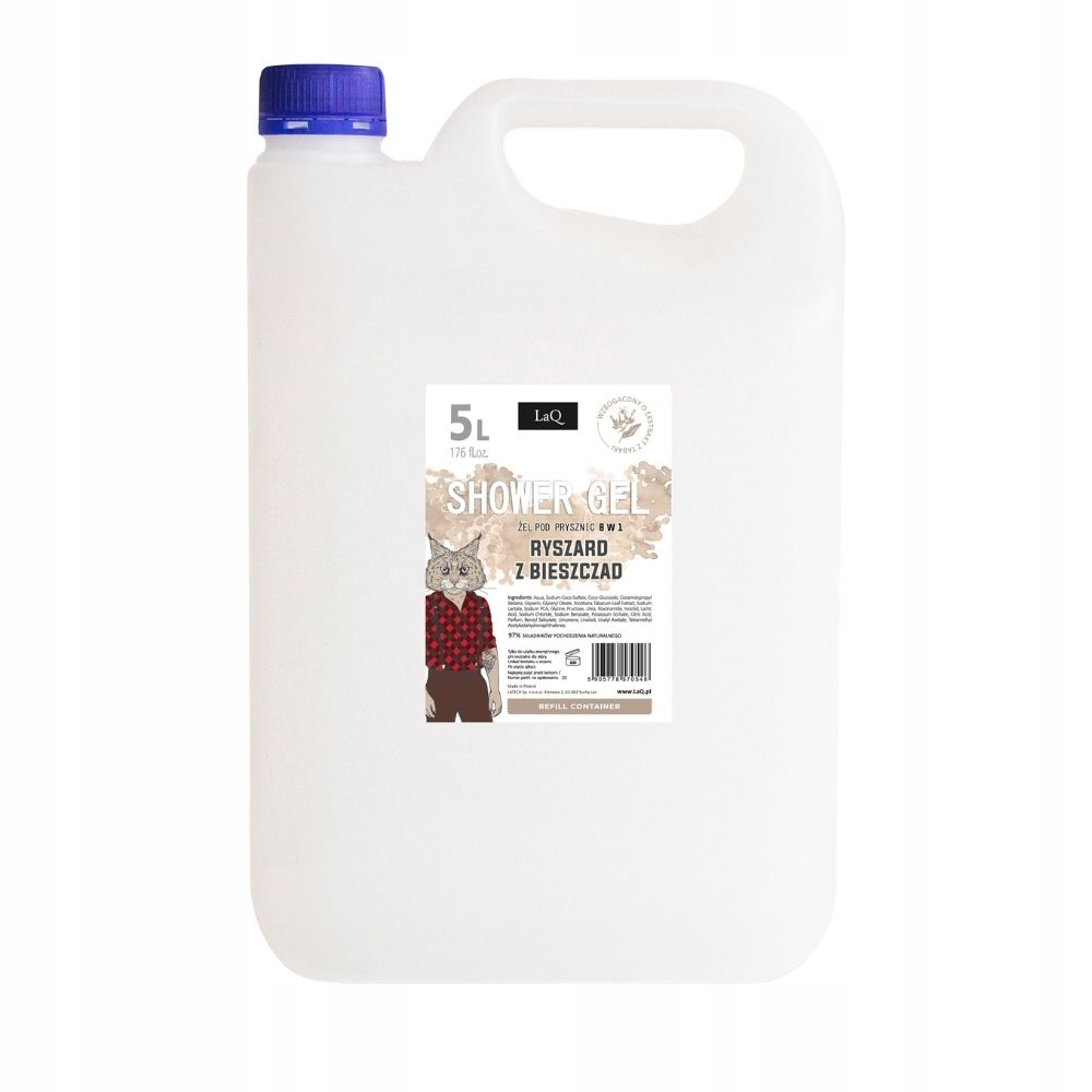 Żel pod prysznic Ryszard Z Bieszczad LaQ 5 l