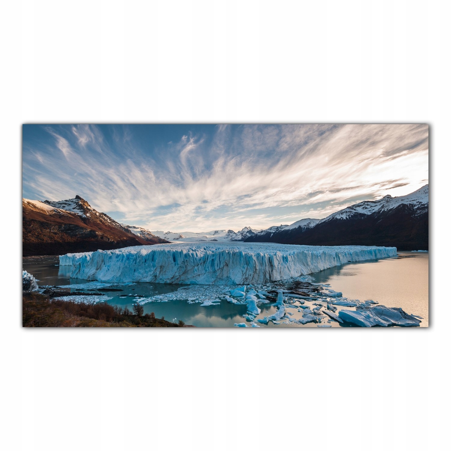 Ledovec Perito Moreno 120x60 cm Lacobel do kuchyně