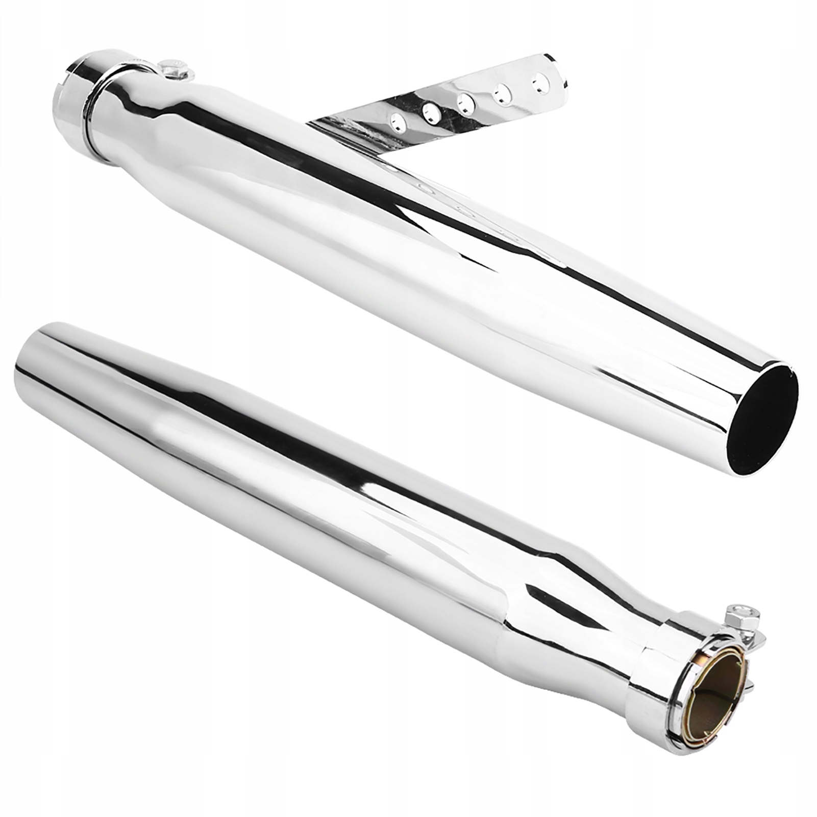 Výfukový tlmič motocykla, koncovka potrubia