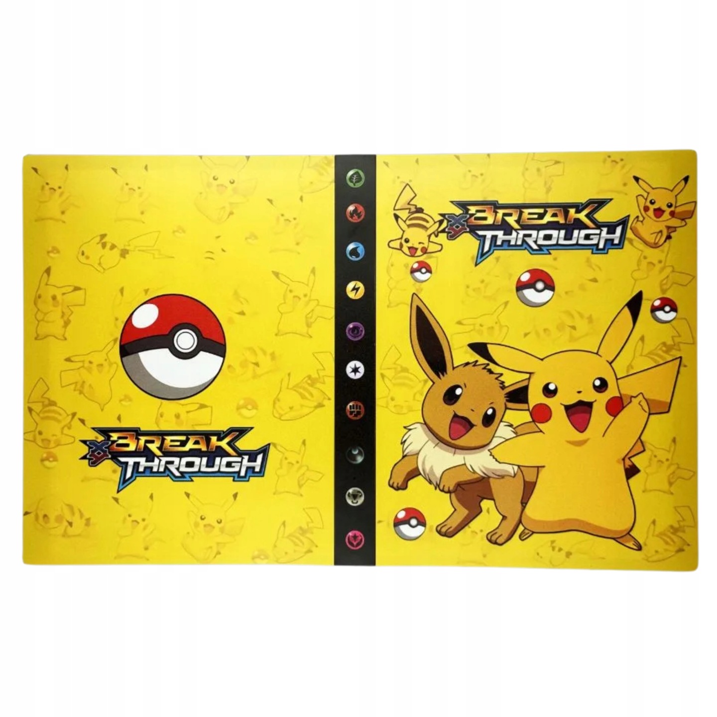 Duży album klaser Pokemon XXL Żółty Pikachu na 432 karty