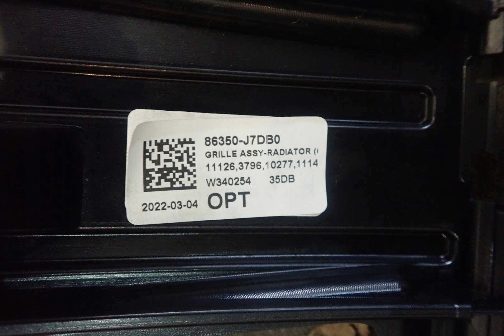 Grill KIA CEED III LIFT 2021- 86350-J7DB0