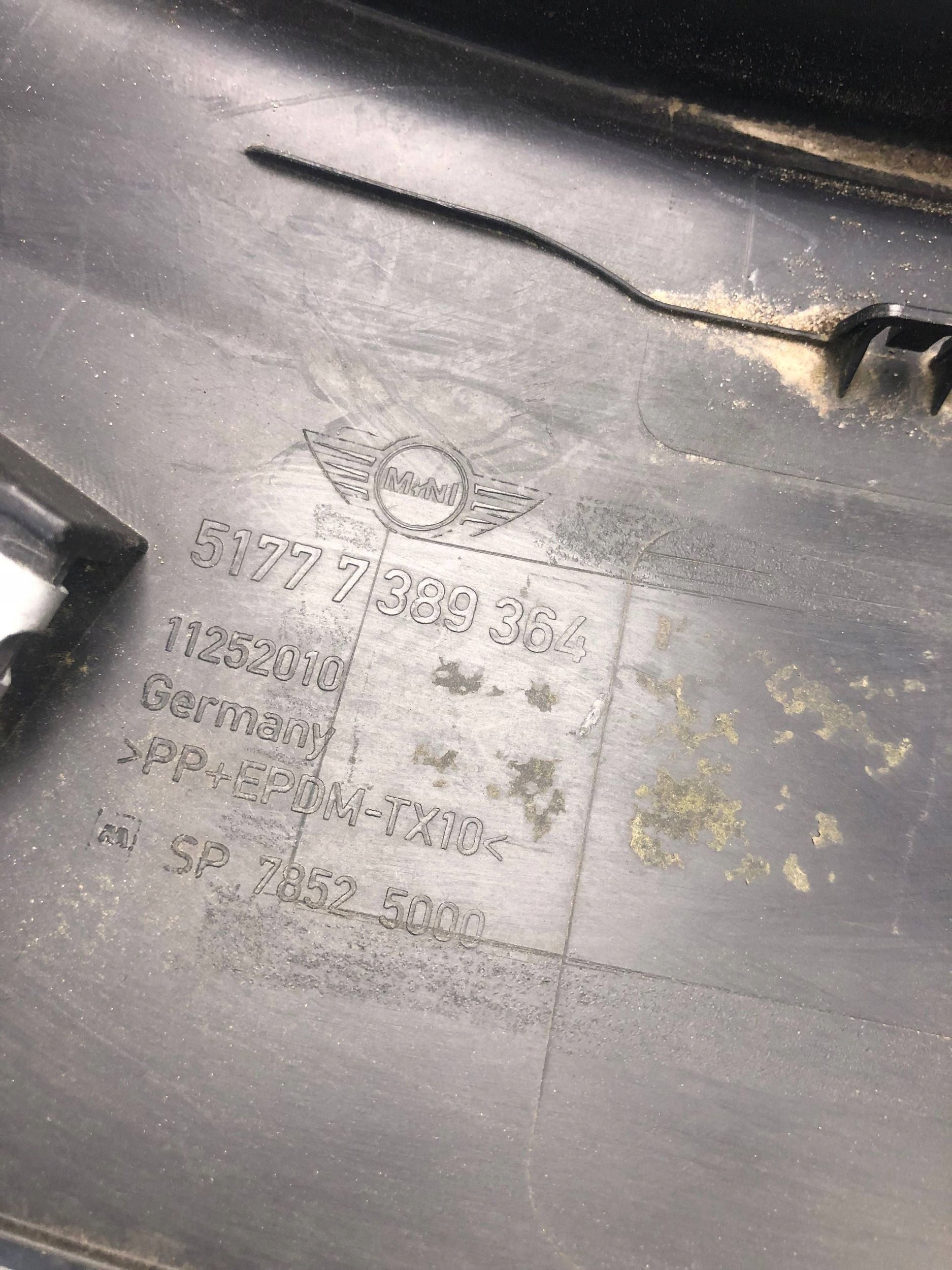 modanatura parafango Destra posteriore MINI F60 7389364
