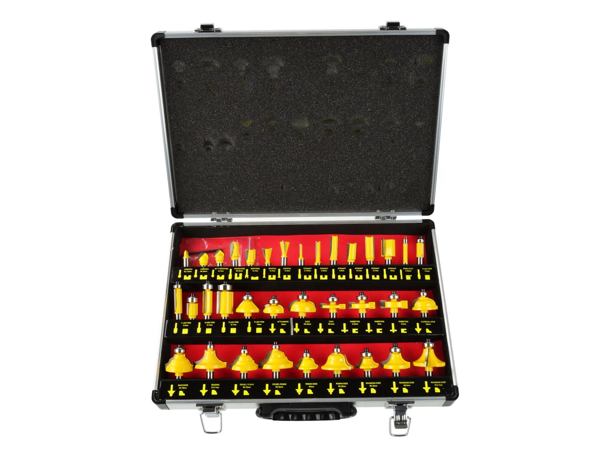 Frezy do drewna zestaw 35 el. Keltin