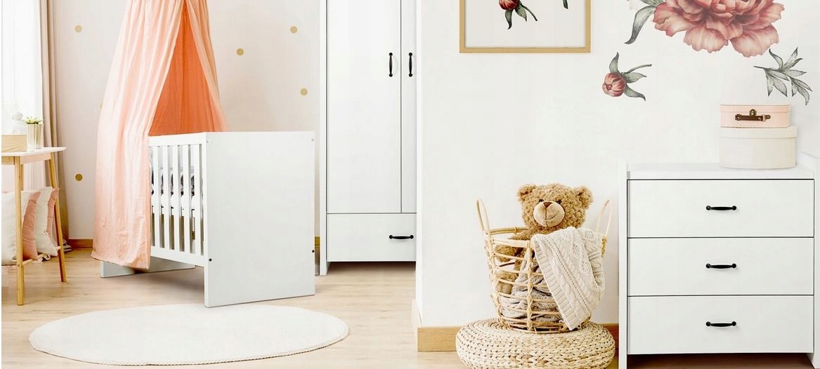 Little Sky By Klupś Amelia Biała SZAFA Kolor biały