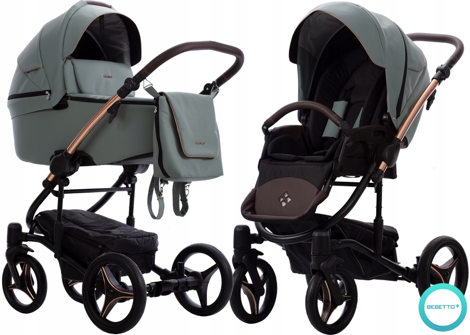 WÓZEK BEBETTO 4W1 TORINO SI PRO 03 I CYBEX ATON B2 BAZA ONE Liczba kół 4