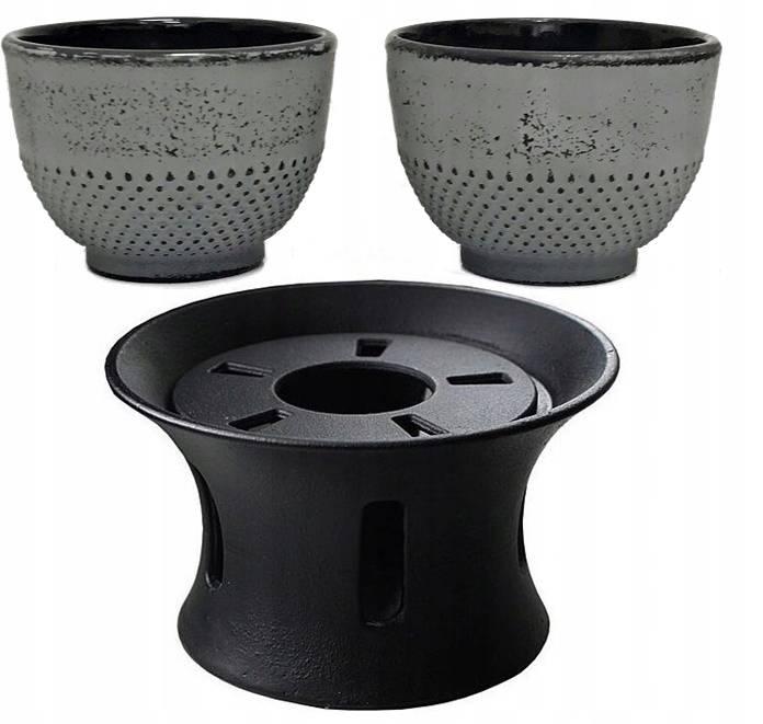 

Podgrzewacz Żeliwny Czarki Żeliwne 2 szt zestaw