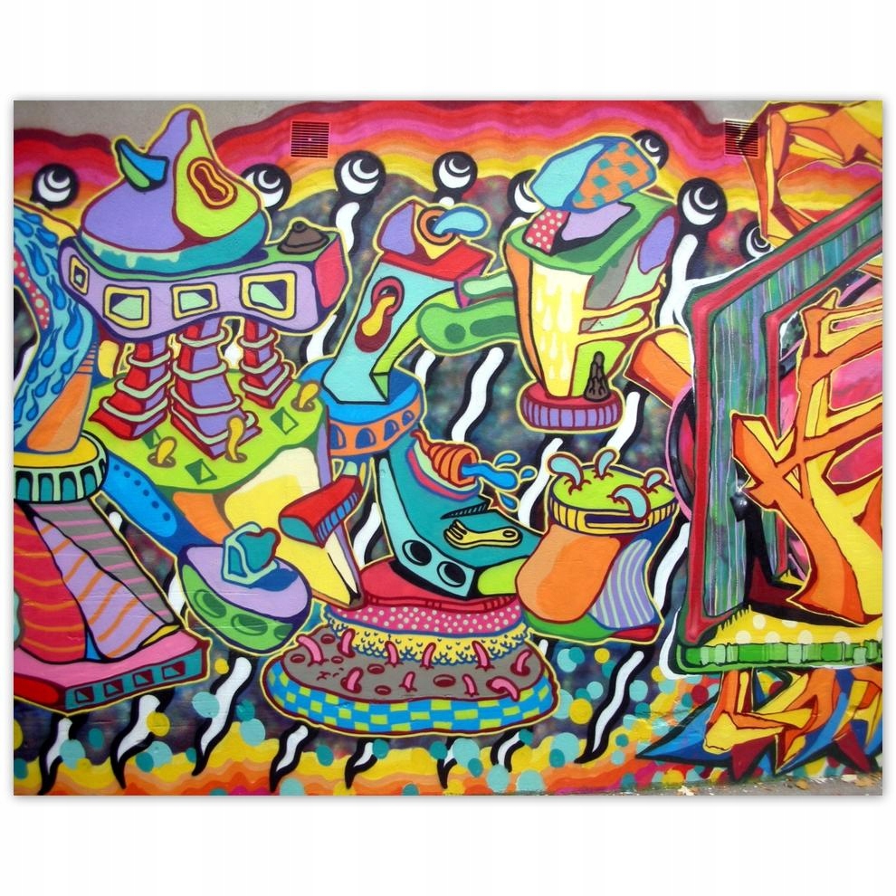 

Plakat 50x40 Graffiti Sztuka uliczna