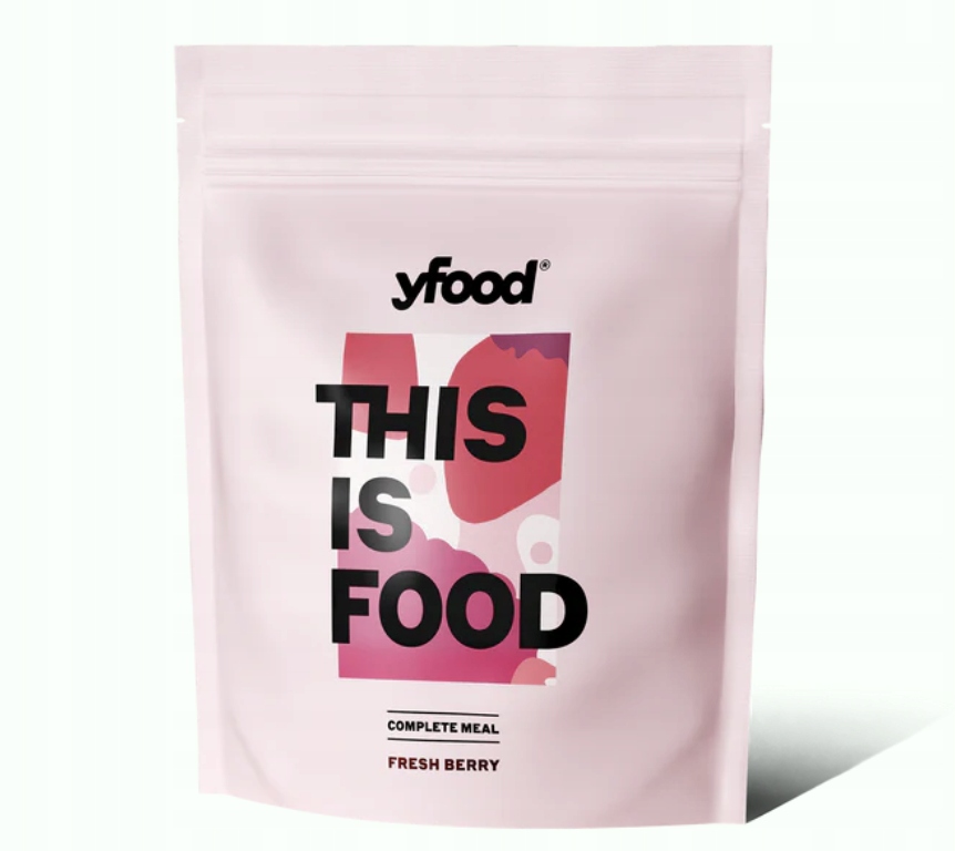yfood Berry Powder 1,07 kg – 12 jídel bez lepku