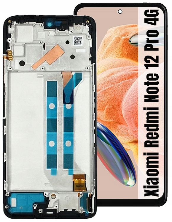 Displej Pro Xiaomi Redmi Note 12 Pro 4G Oled LCD Displej Rámeček