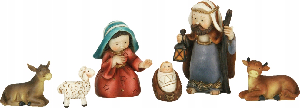 

Figurki do Szopki dla Dzieci 6-części do 8,5cm wys