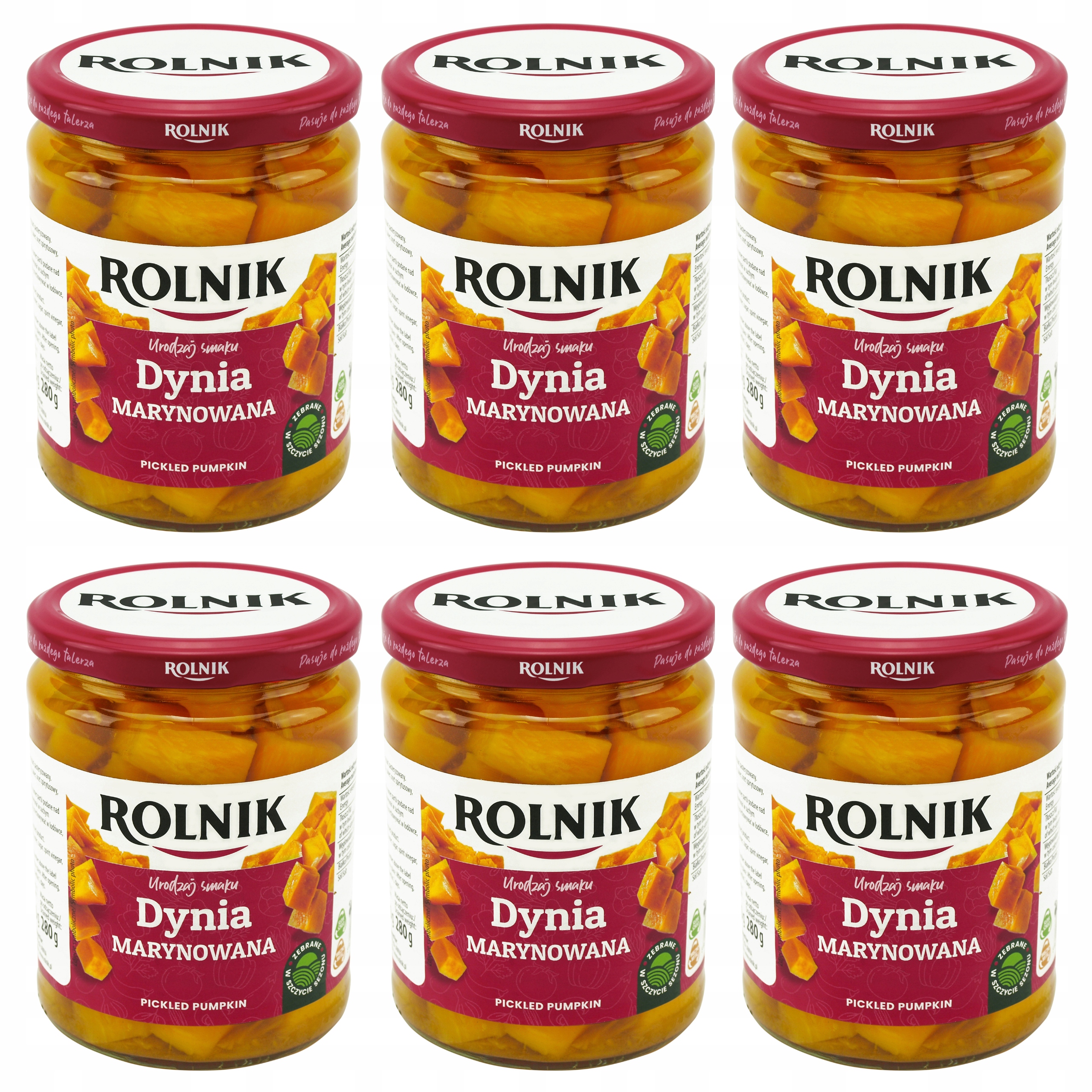 Dynia marynowana Rolnik 6x 500g