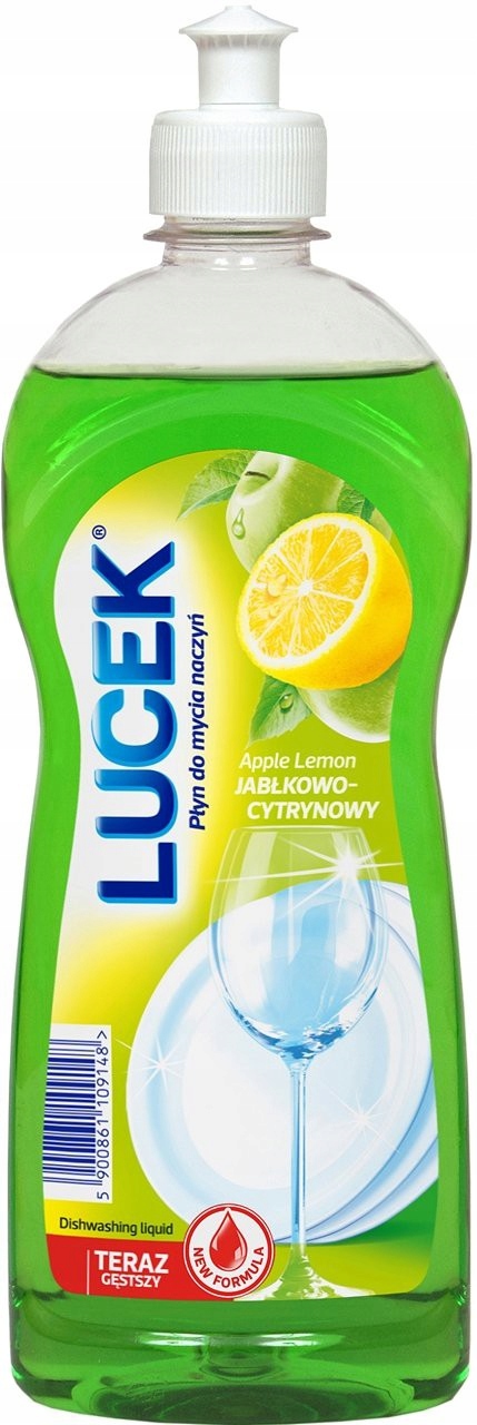 

Lucek Jabłkowo-Cytrynowy Płyn Do Mycia Naczyń 500M