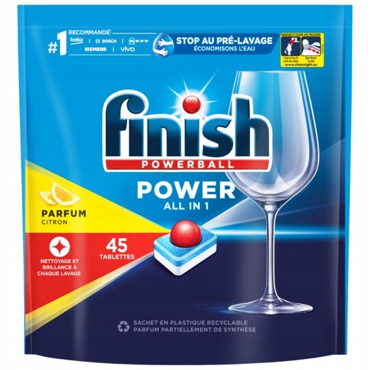 

Finish Powerball Lemon tabletki do zmywarki 45 szt