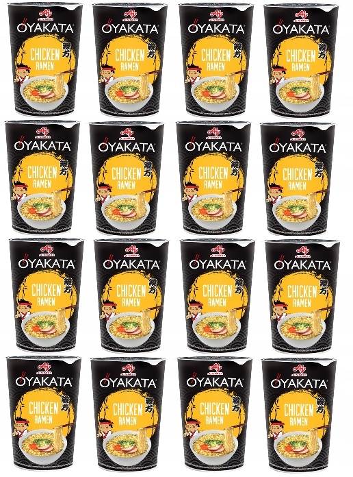 Levně 16 x 63 g Oyakata Chicken Ramen polévka instantní pokrm Karton