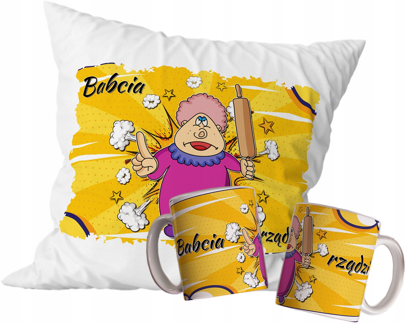 

Kubek Poduszka Dzień Babci Dziadka Różne