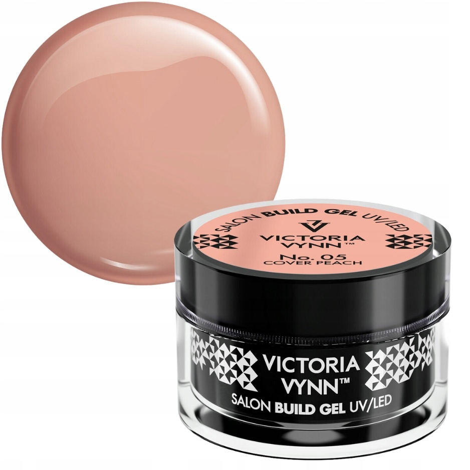 Stavební gel na nehty Victoria Vynn 05 Cover Peach Broskvový 50 ml