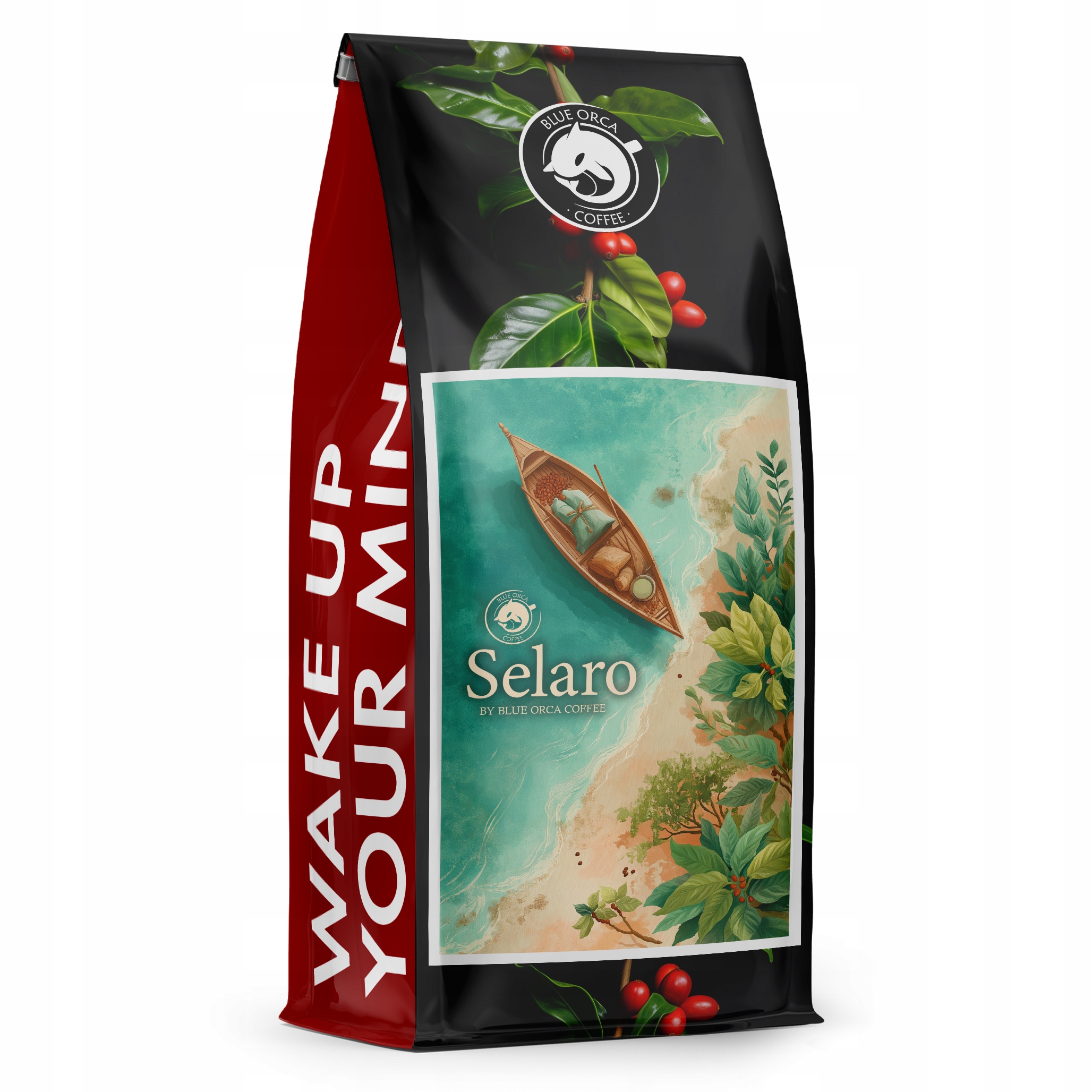 Káva zrnková 1kg Selaro 100% Arabica Čerstvě pražená, ideální jako dárek