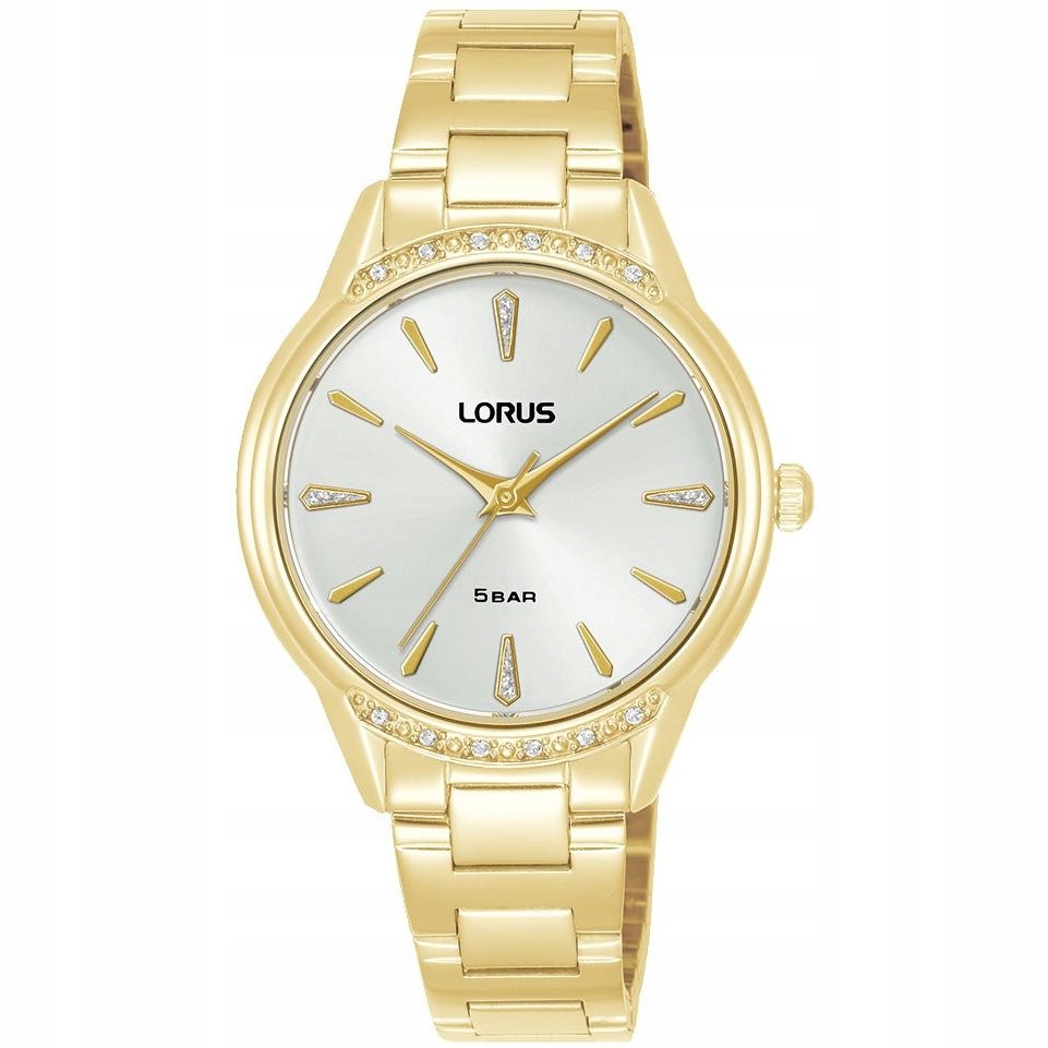 Dámské hodinky Lorus RG258YX9 Zirkony zlaté