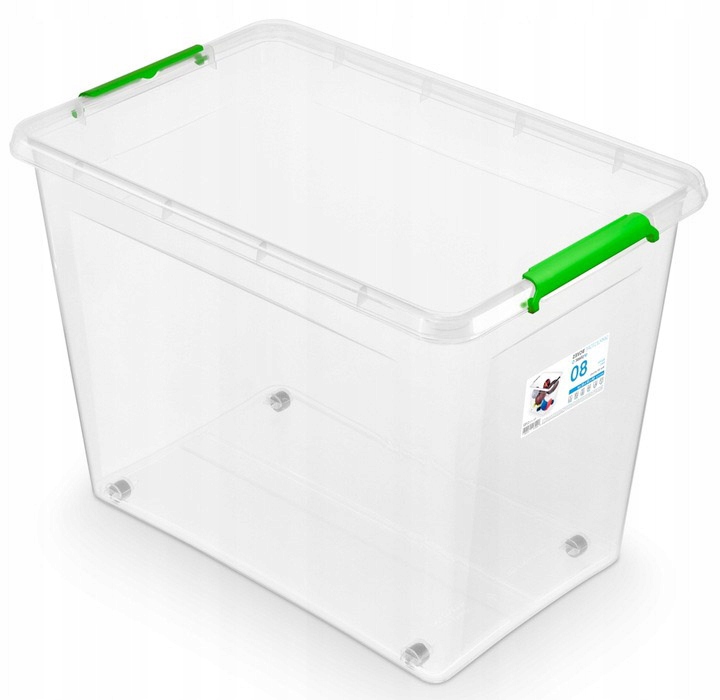 

Pudełko Pojemnik Organizer Zielony 80 L