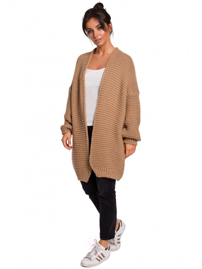 

Eu L/XL BK037 Krótki kardigan z szerokimi rękawami