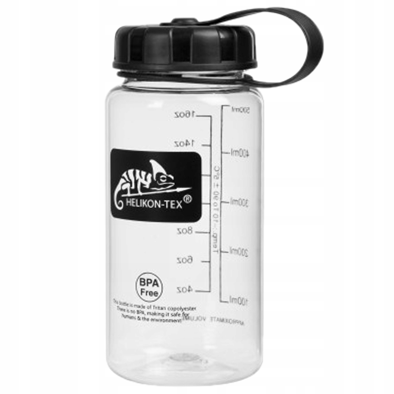 Butelka Helikon-Tex 550 ml Outdoor na Wodę Turystyczna Tritan Przeźroczysta