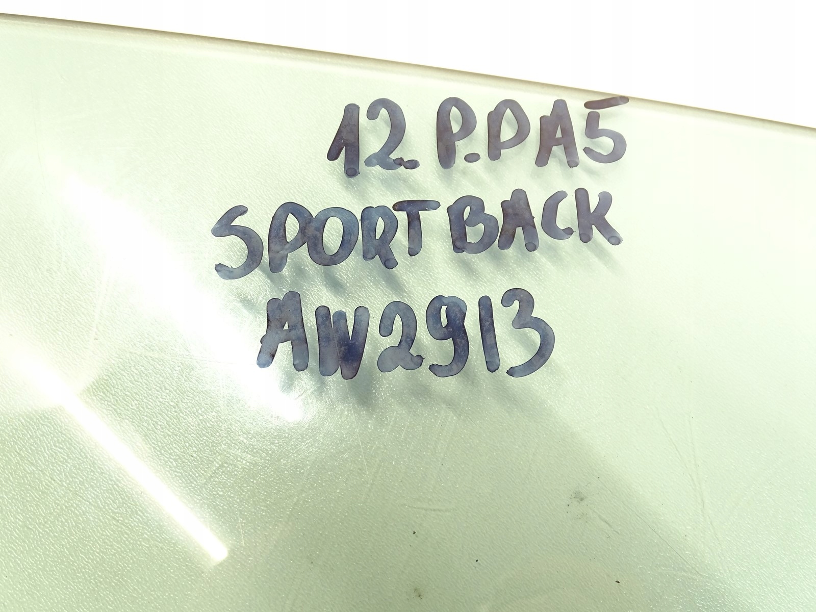 window right right front front AUDI A5 SPORTBACK 8T LIFT 5D 16R