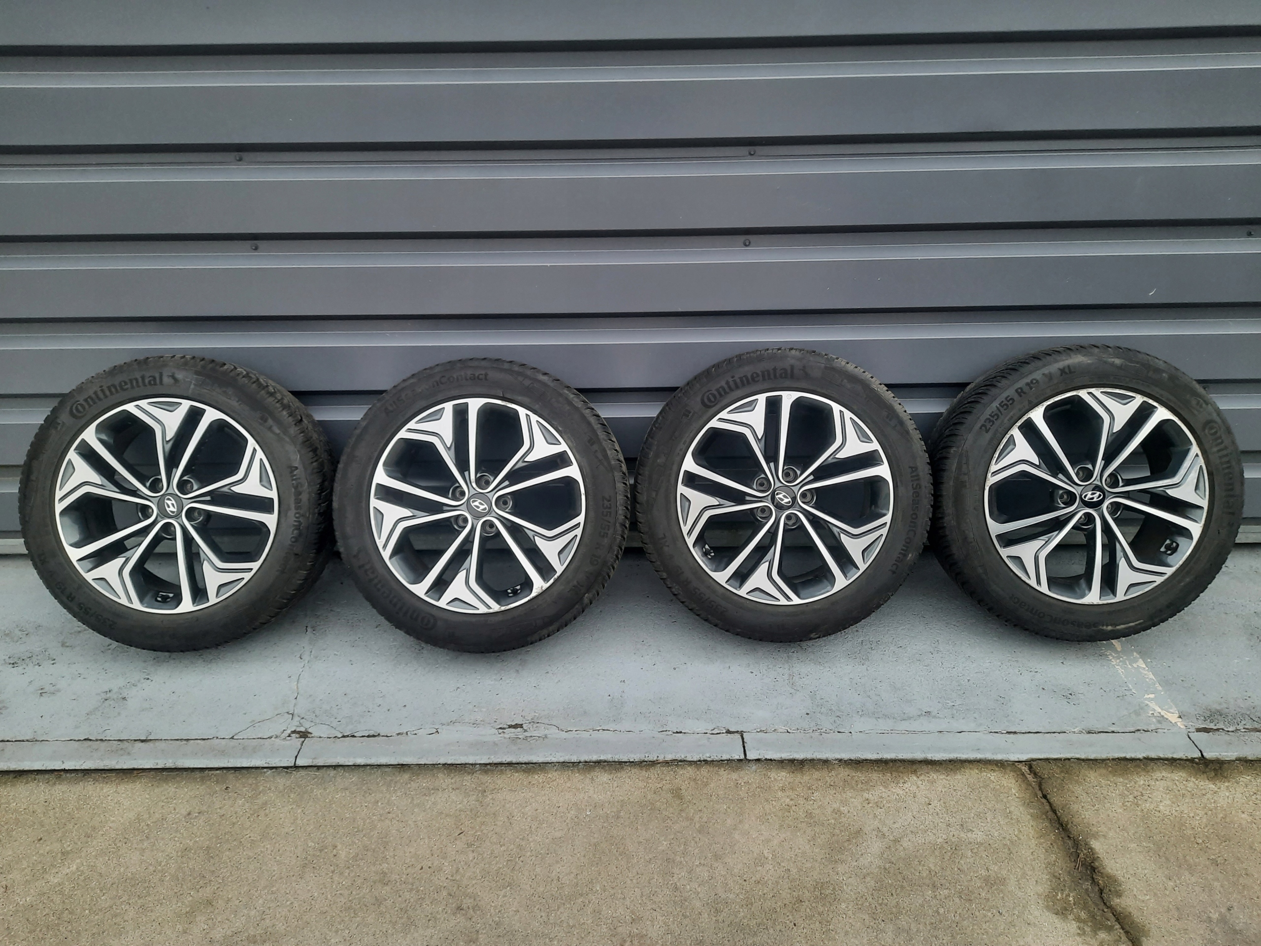 ДИСКИ АЛЮМІНІЄВЕ З ШИНИ КОЛЕСА HYUNDAI SANTA ФЕ IV 19 ДЮЙМІВ