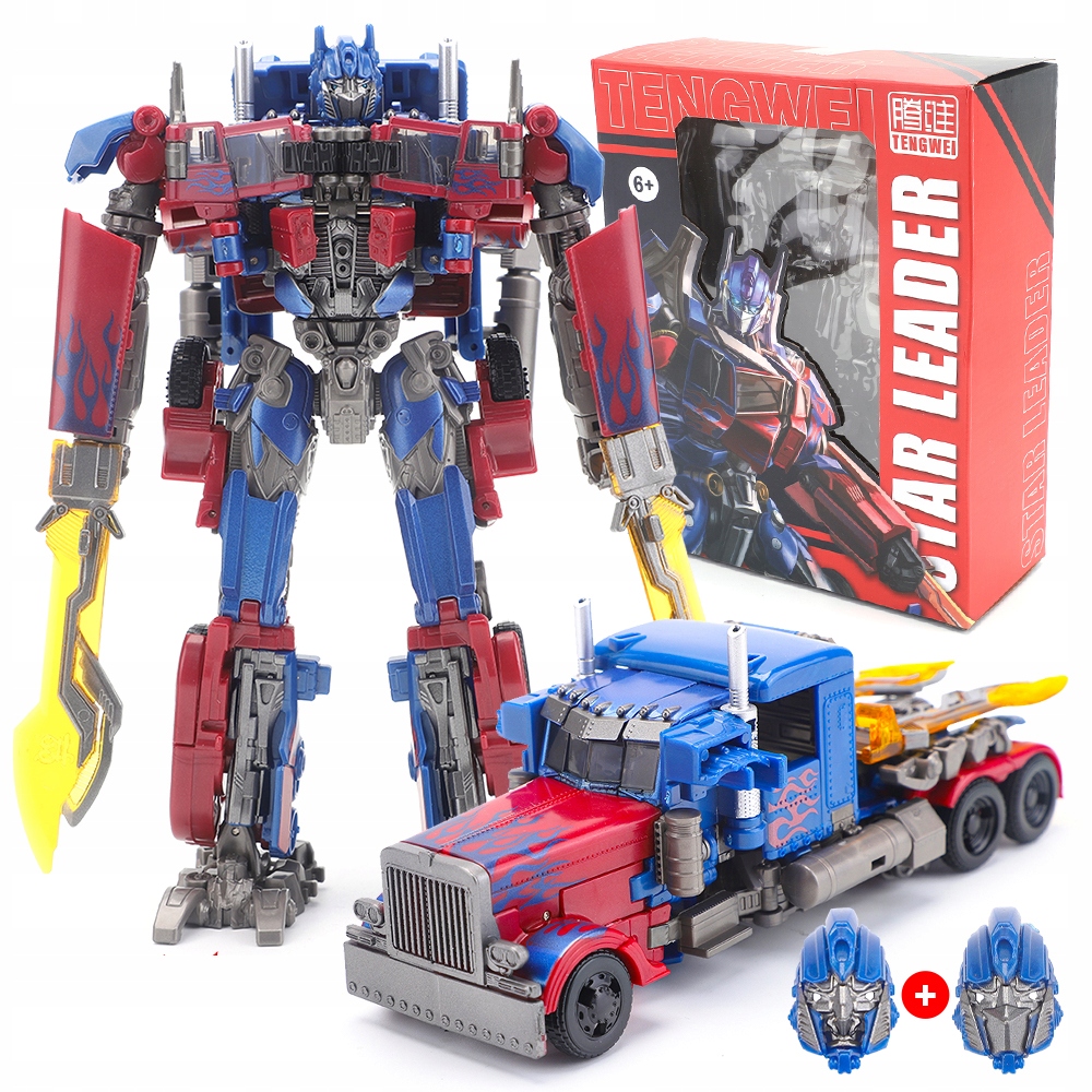 

Zabawka Samochodowych Robot Auta 2w1 Optimus Prime