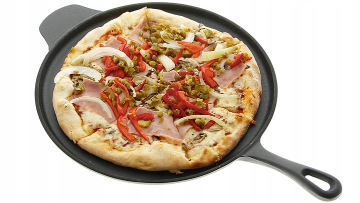 

Żeliwna patelnia okrągła do pizzy 30 cm Żeliwo