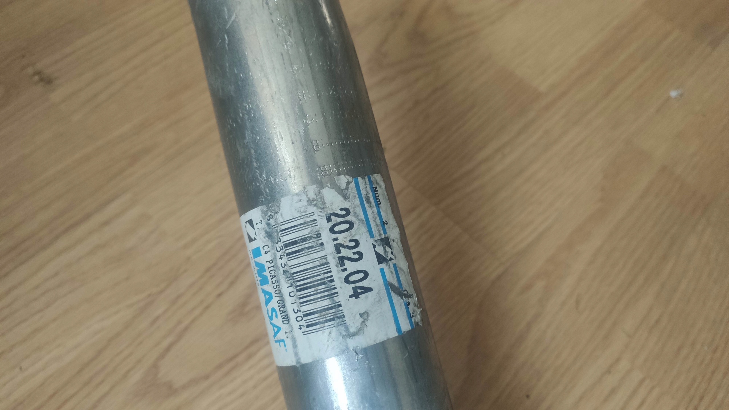 20.22.04 - Глушитель выхлопной трубы CITROEN C4 PICASSO 07-BENZ