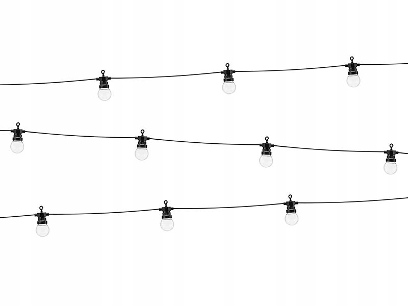 Led Lampičky 10 m Na šňůře Žárovky 1 kus Party Deco