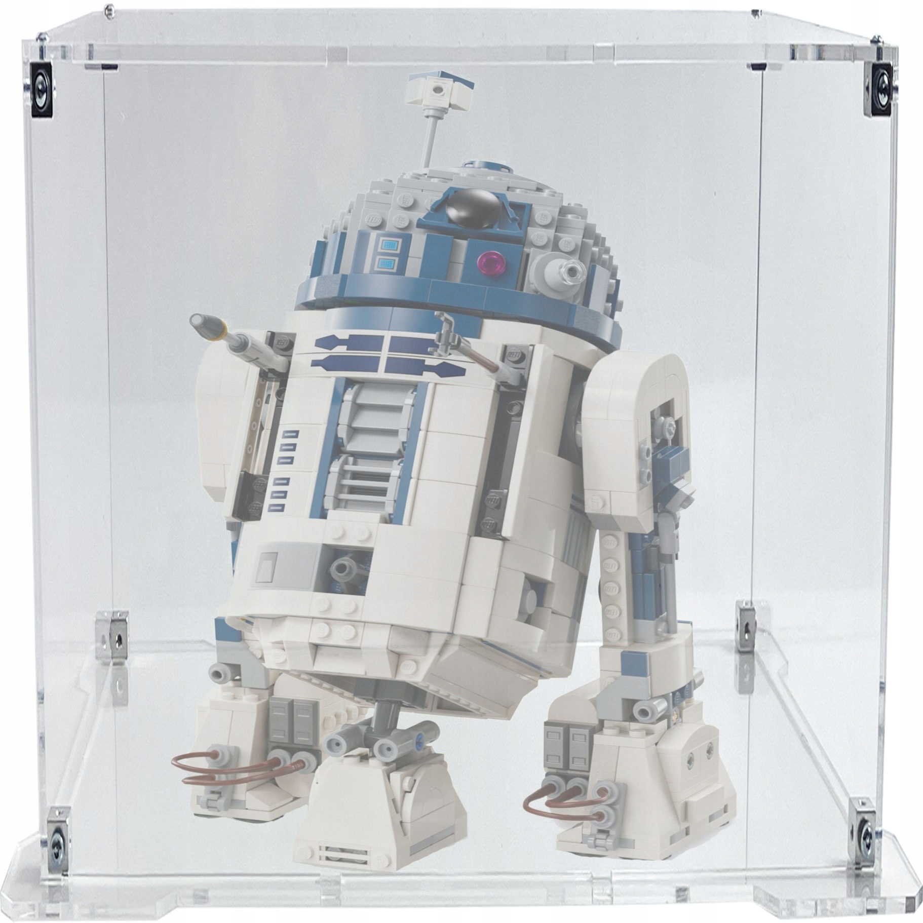 Vitrína s podstavcem pro stavebnici Lego 75379 Star Wars R2-D2