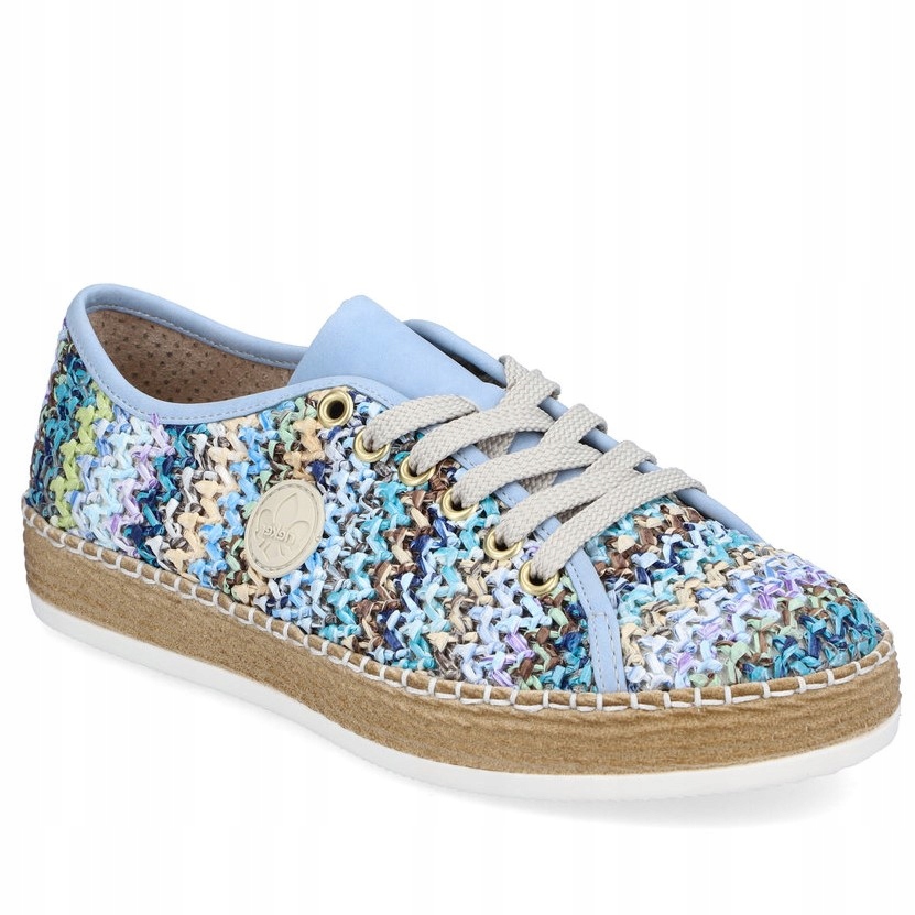 

Rieker ażurowe półbuty sneakersy espadryle trampki