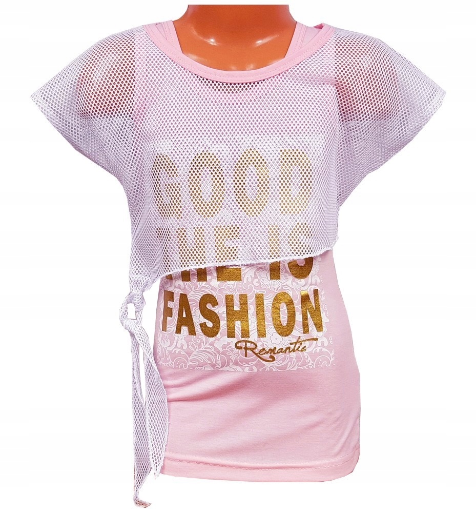

Bluzka Z Bolerkiem Good r 4 - 98/104 cm Rose