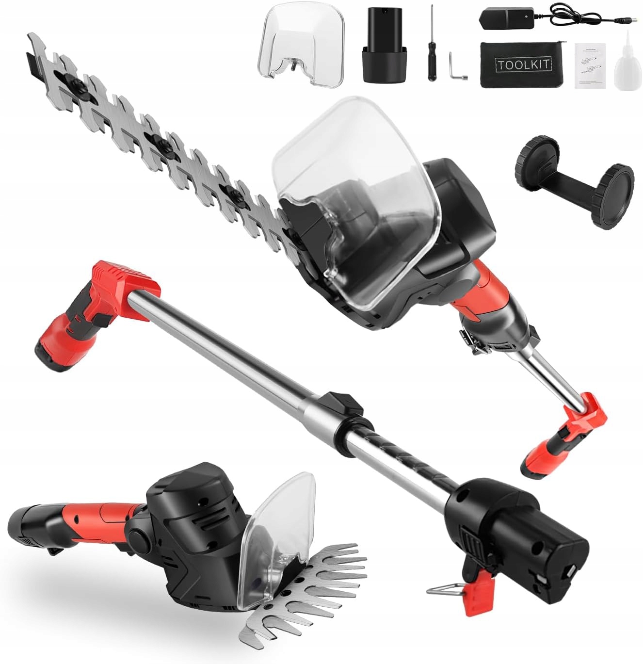 12V Elektrické Teleskopické Nůžky Na Živý Plot, Nůžky Na Větve