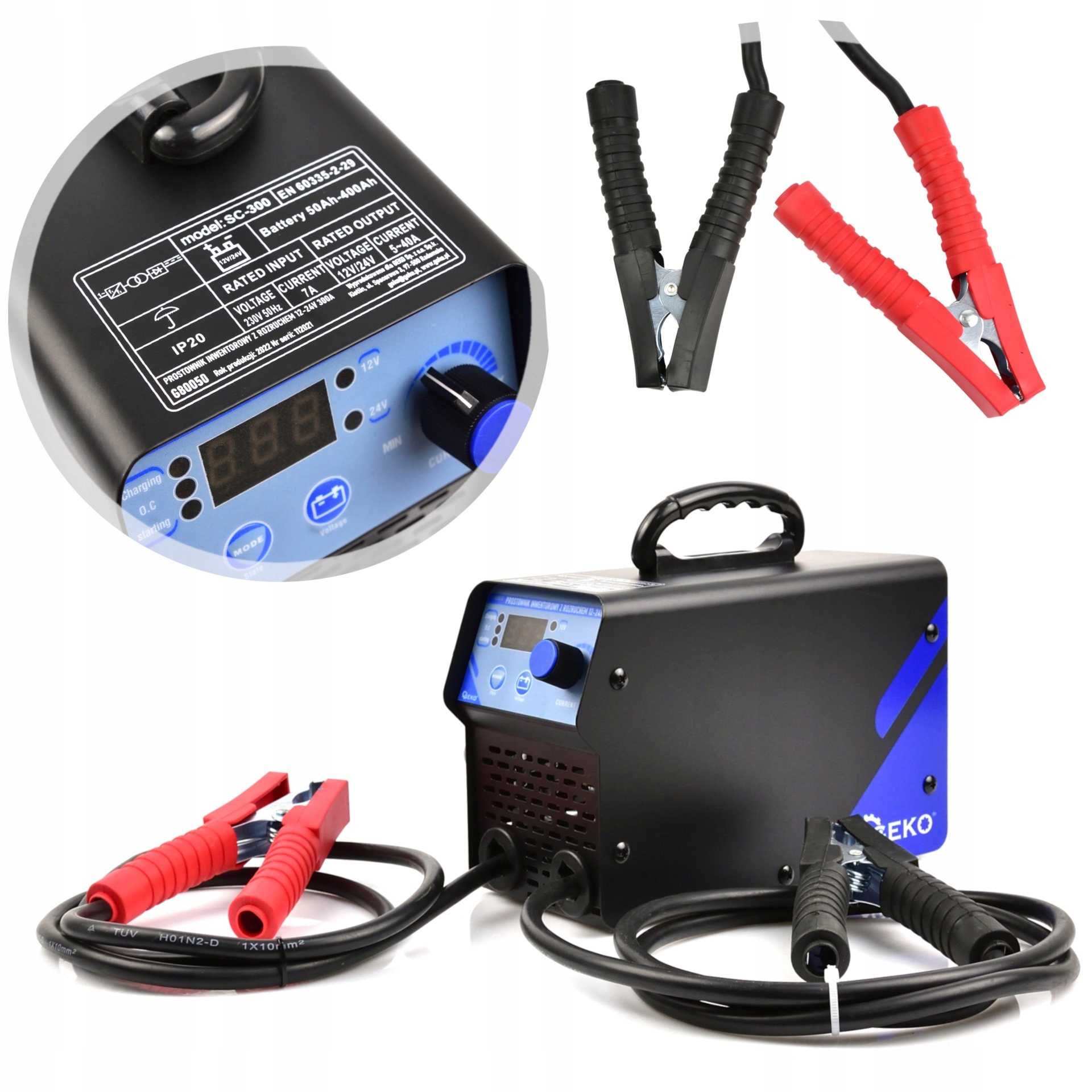 Invertorový Usměrňovač Se Startem 12-24V 300A