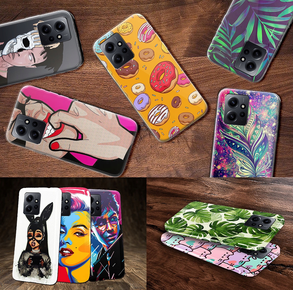 ETUI CASE OBUDOWA NA TELEFON DO XIAOMI REDMI NOTE 12 4G WZORY TOP100 JAKOŚĆ Marka Inna