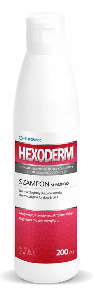 Levně Hexoderm 200 ML Šampon Eurowet