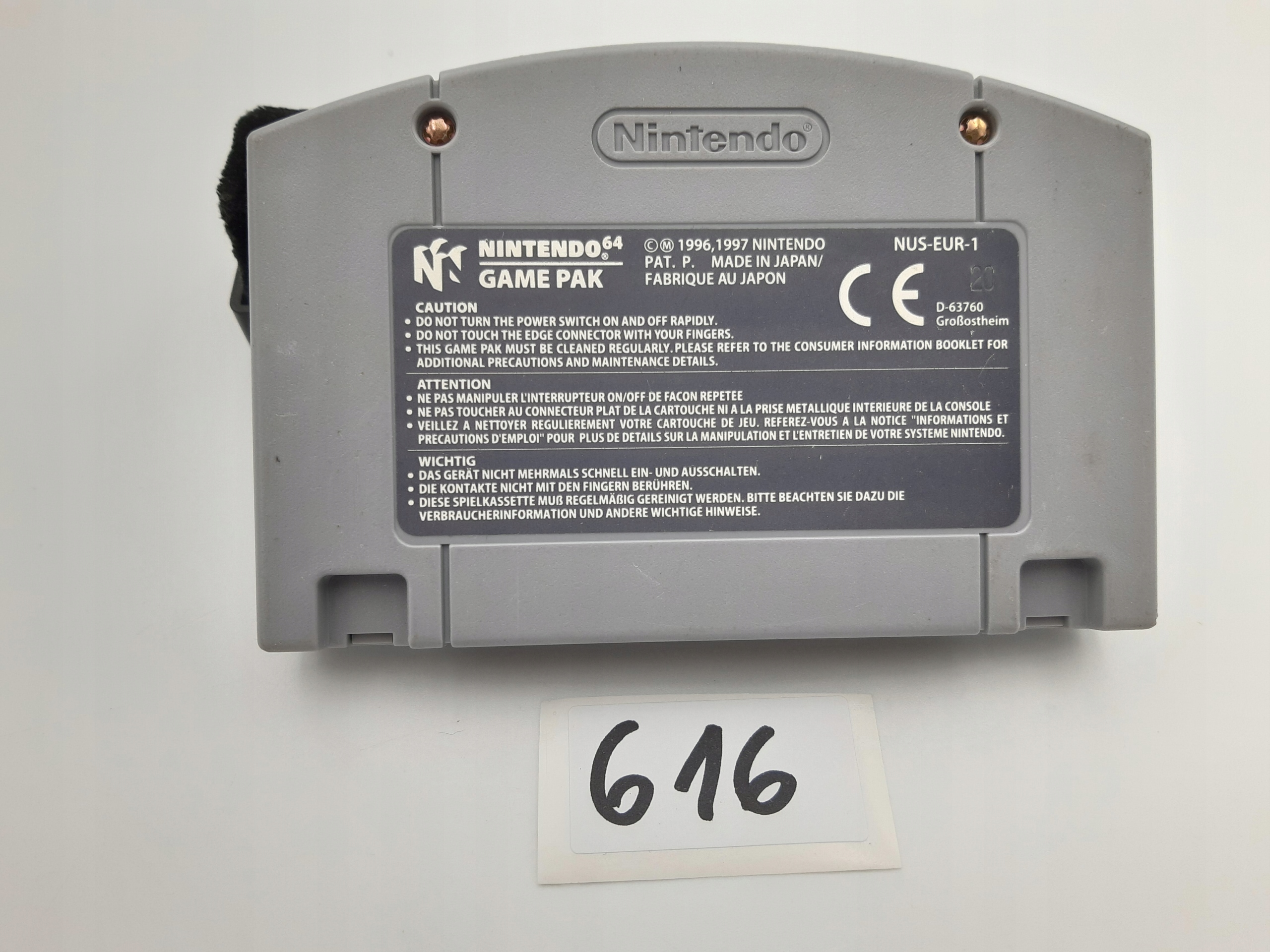 NINTENDO 64 MONACO GRAND PRIX RACING SIMULATION 2 Platforma Nintendo 64